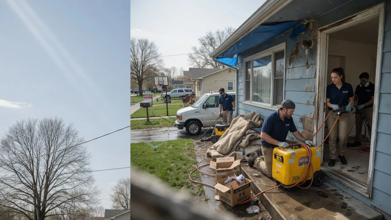 Basement Flood Cleanup in Wills Point, TX near me